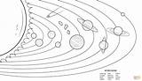 Solar System Coloring Worksheets Printable Model Worksheet Pages Drawing sketch template