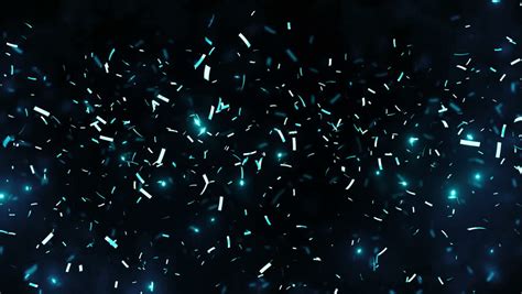 confetti falling slow and beautiful stock footage video