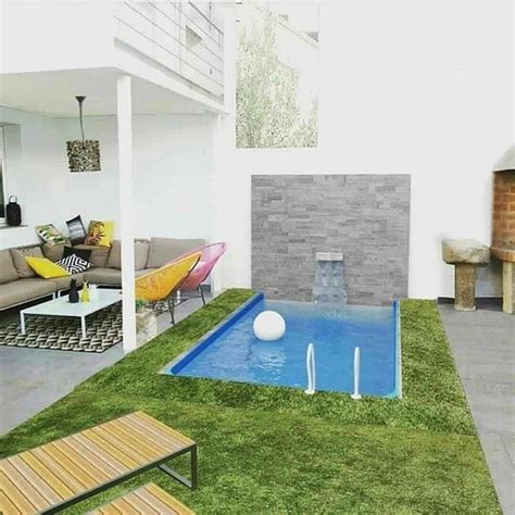 gambar desain taman belakang rumah minimalis  keren