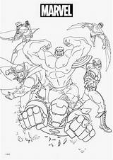 Marvel Villains sketch template