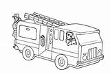 Coloring Fire Pages Truck Printable Kids Print Book Trucks Firetruck Bestcoloringpagesforkids Toddlers Cartoon sketch template