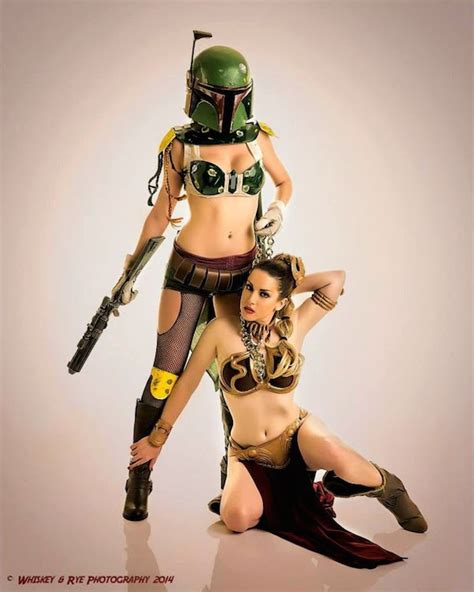 Boba Fett And Slave Leia Cosplay Project Nerd