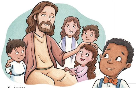 jesus christ clipart teaching children