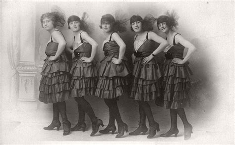 vintage group photos of dancing girls 1910s 1930s monovisions