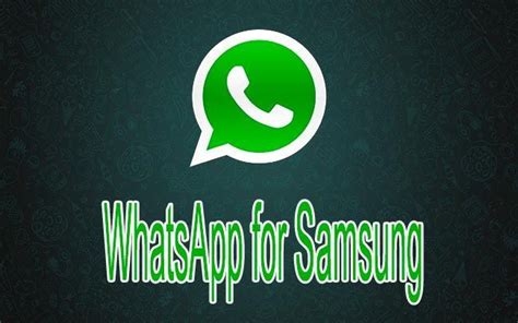 whatsapp  samsung