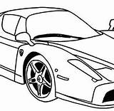 Ferrari Coloring Cars Pages F50 Sport Drawing sketch template