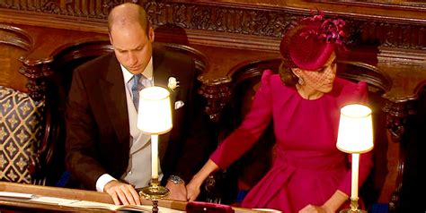 prince william and kate middleton secretly hold hands at princess eugenie s wedding