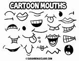 Mouths Noses Nose Bocas Sarahrenaeclark Crazy Expressions Animados Read Webstockreview sketch template