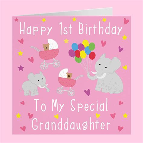 happy st birthday granddaughter wishes lovehomecom