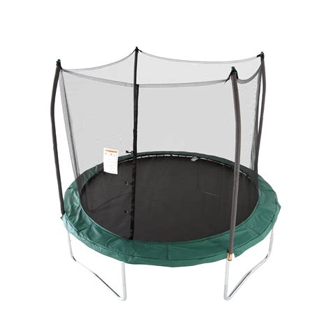 skywalker trampolines  foot trampoline  safety enclosure green