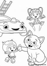 Umizoomi Coloring Pages Nrl Team Book Colouring Sheets Info Colorear Umi Teams Dibujos Coloriage Nick Choose Board Printable Zoomi Jr sketch template