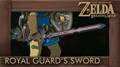 Zelda Breath Of The Wild Royal Guard S Sword Locations