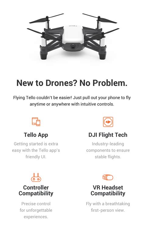 dji tello white wholesale drones dji splashdrone