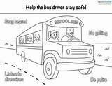 Safety Bus School Coloring Worksheets Back Rules Printables Printable Pages Driver Activities Print Click Classroom Choose Board Lovetoknow sketch template