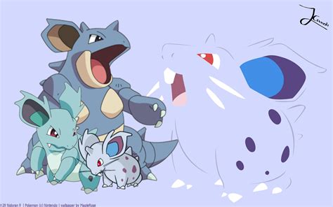 nidoran female evolution backgroundwallpaper  jaceymon  deviantart