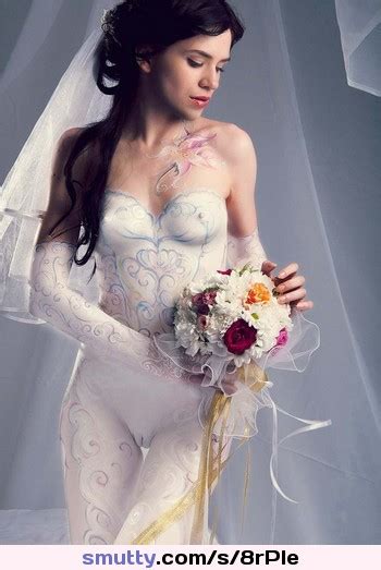 Photography Art Bodypainting Bride Nude Wedding