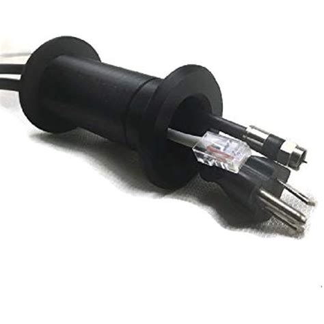 wall eye cable pass  port    thickness black home ebay