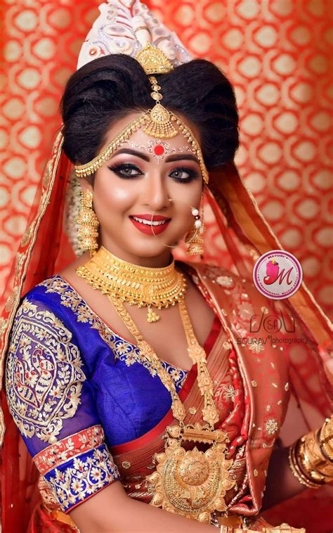 pin by preksha pujara on bride portraits bengali bridal makeup