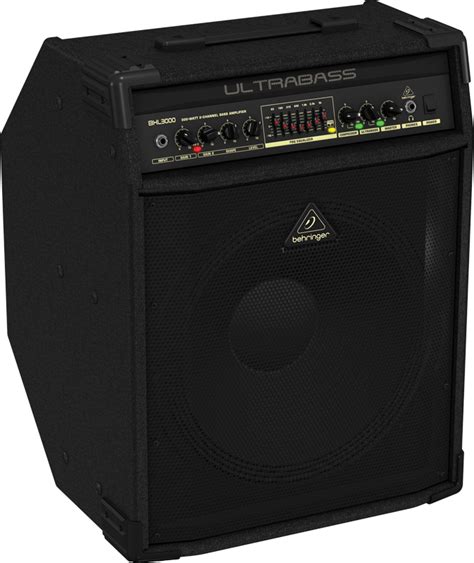 behringer  watt  channel bass amplifier woriginal bugera speaker long mcquade
