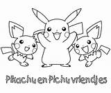 Pikachu Pichu Kleurplaat Kleurplaten Kleuren Pichachu sketch template