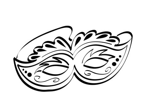 printable mask coloring pages  kids