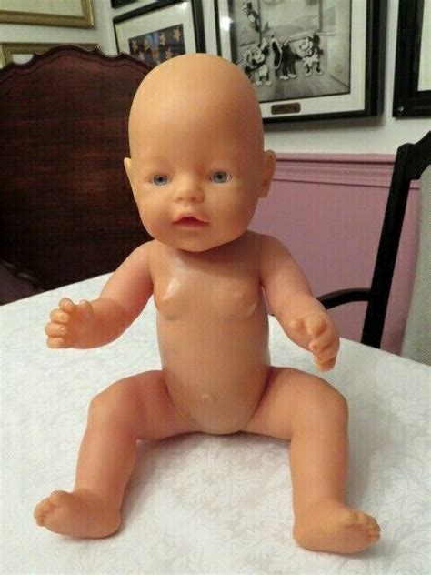 2003 zapf creation doll drink and wet no accessories life like size