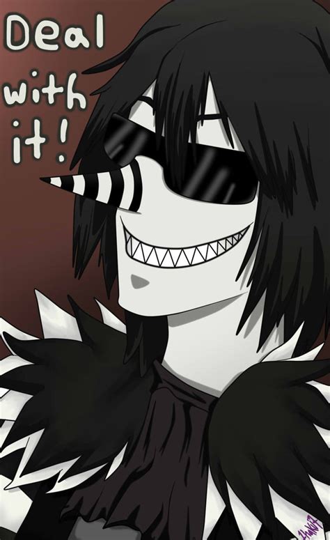 laughing jack deal with it by 1haku7 on deviantart