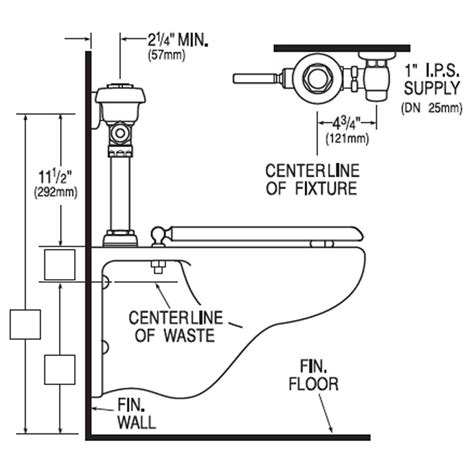 sloan water closet royal flushometer  gpf   vacuum breaker sloanrepair