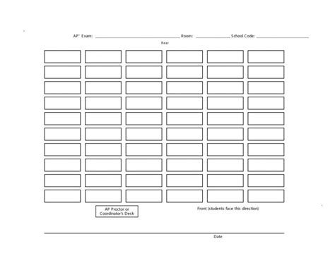 incredible  seating chart template seating chart template