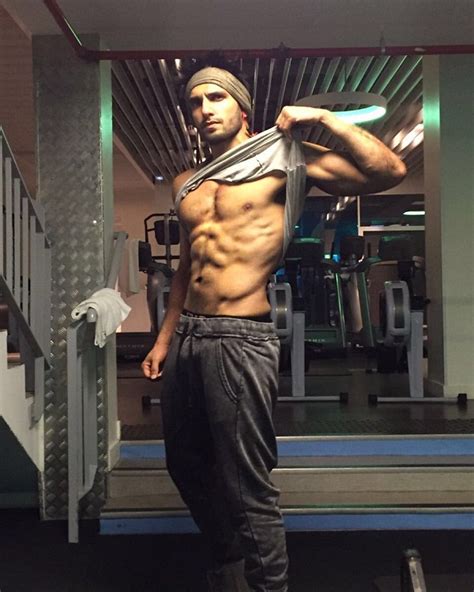 Ranveer Singh Just Compared His Six Pack Abs To Chocolate