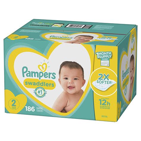 pampers diapers size   count pampers swaddlers disposable baby