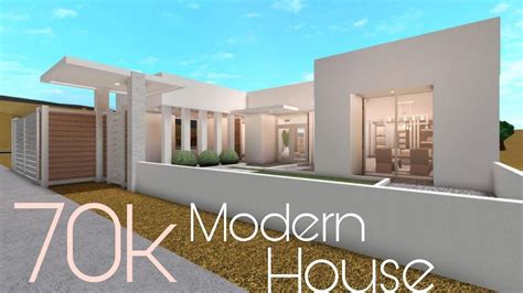 bloxburg  modern house  gamepass youtube