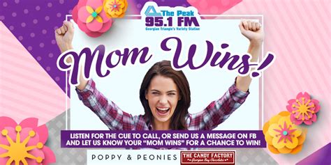 Mom Wins – Mothers Day Contest The Peak