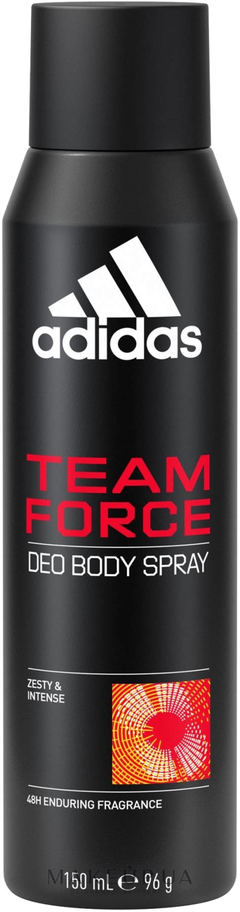 adidas team force deo body spray  dezodorant sprey kupiti za naykrashchoyu tsinoyu  ukraini