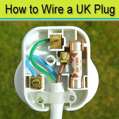 wire  plug safely uk  irish type dengarden