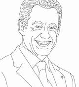 Coloring Pages President Presidents Printable France French Drawing Getcolorings Getdrawings sketch template