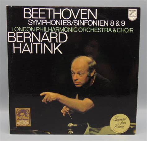 beethoven symphonies sinfonien 8 and 9 bernard haitink and london