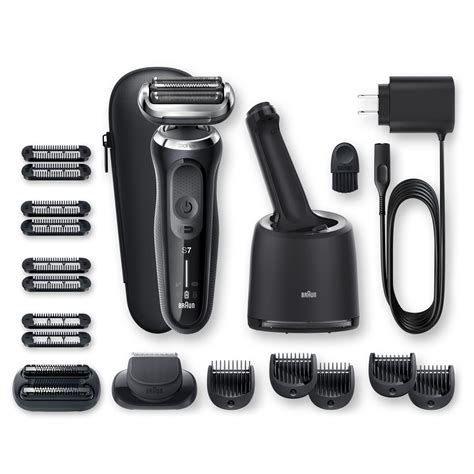 braun series  cc  flex electric razor  stubble beard trimmer  men  smartcare
