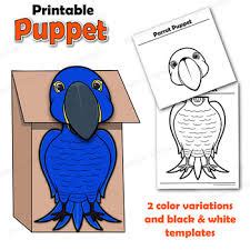 parrot template printable google search   template printable templates printables