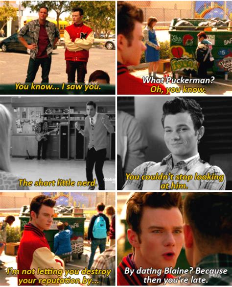 Kurt And Blaine On Glee Cast