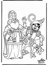 Sinterklaas Mos Nicolae Sint Colorat Kleurplaten Cadouri Sankt Planse Nikolaus Nicolas Advertentie Anzeige Annonce Jetztmalen sketch template