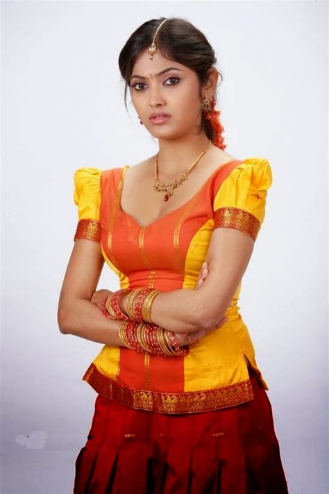 Actress Supoorna Latest Hot And Spicy Cleavages Stills