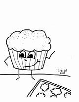Muffin Man Template Coloring sketch template