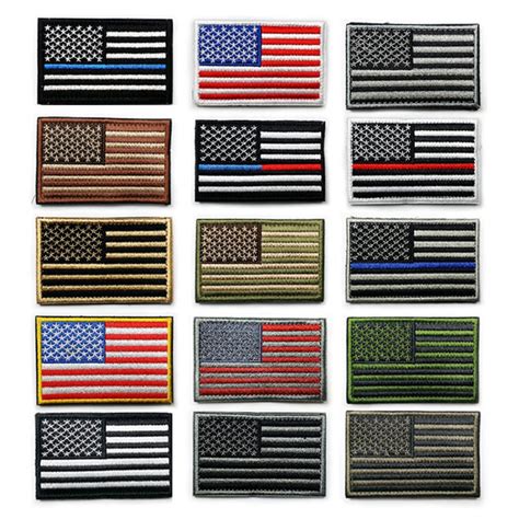 styles american flag badges embroidered flag patch patriotic army