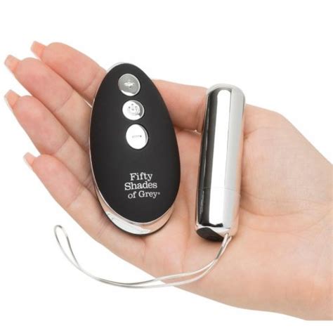 fifty shades of grey relentless vibrations remote bullet vibrator sex
