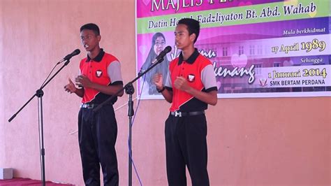 Pidato Pelajar Smk Bertam Perdana Zakwan And Amirul Youtube