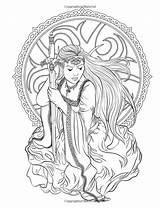 Coloring Pages Gothic Fantasy Dark Adult Books Selina Book Printable Volume Amazon Fairy Getcolorings Print Doodle Craft Time Kids Choose sketch template