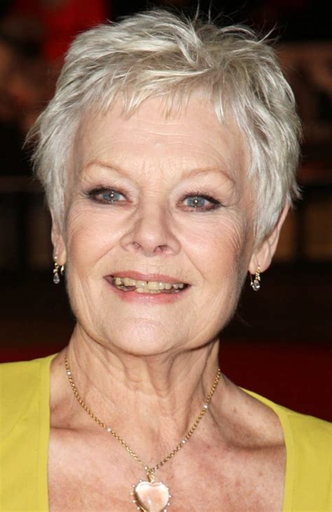 15 Doubts About Judi Dench Hairstyle You Should Clarify Judi Dench