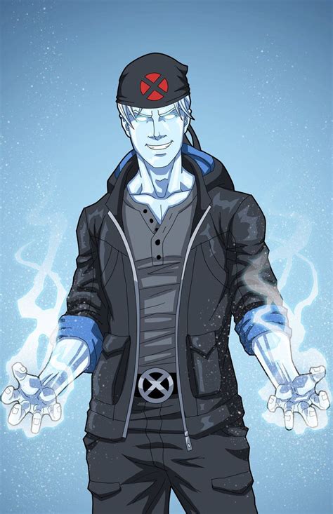 iceman commission by phil cho on deviantart comics