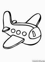 Plane Toy Coloring Pages Colorkid Age sketch template